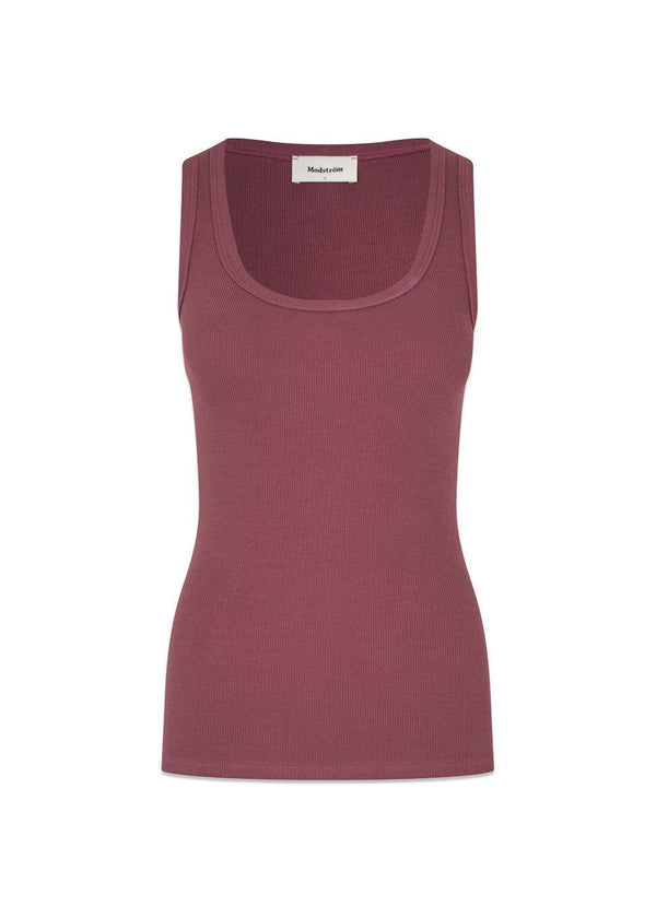 Igormd tank top - Wineberry-Top-Modström-Butler Loftet