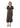 Illana Heavy Sateen Dress - Dark Brown-Dress-Neo Noir-Butler Loftet