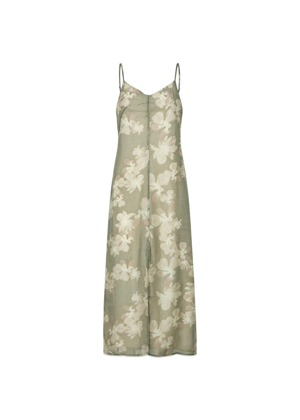 InduMD print strap dress - Flower Cloud