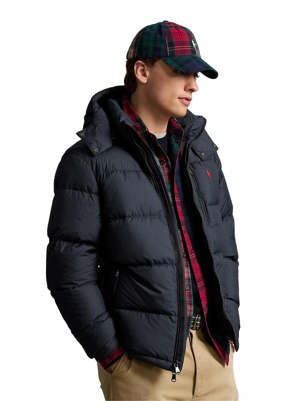 Insulated Bomber Jacket - Black-Outerwear-Ralph Lauren-Butler Loftet