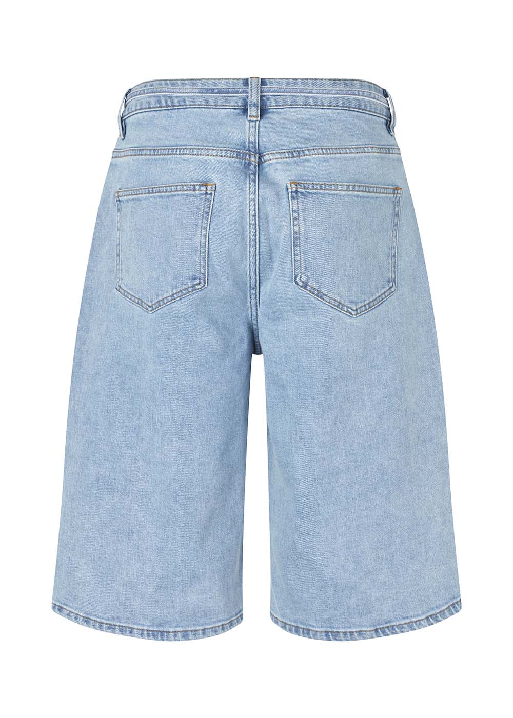 Isoldemd long shorts - Light Blue Wash-Shorts-Modström-Butler Loftet