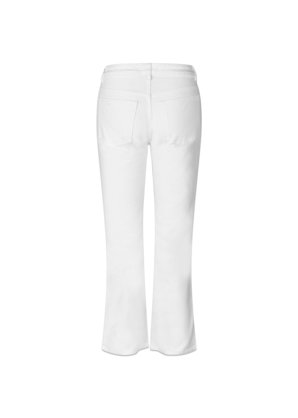 Isoldemd solid cropped jeans - Soft White-Jeans-Modström-Butler Loftet
