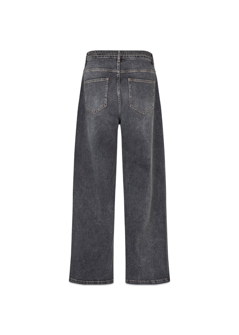 Isoldemd solid pants - Black Wash-Jeans-Modström-Butler Loftet