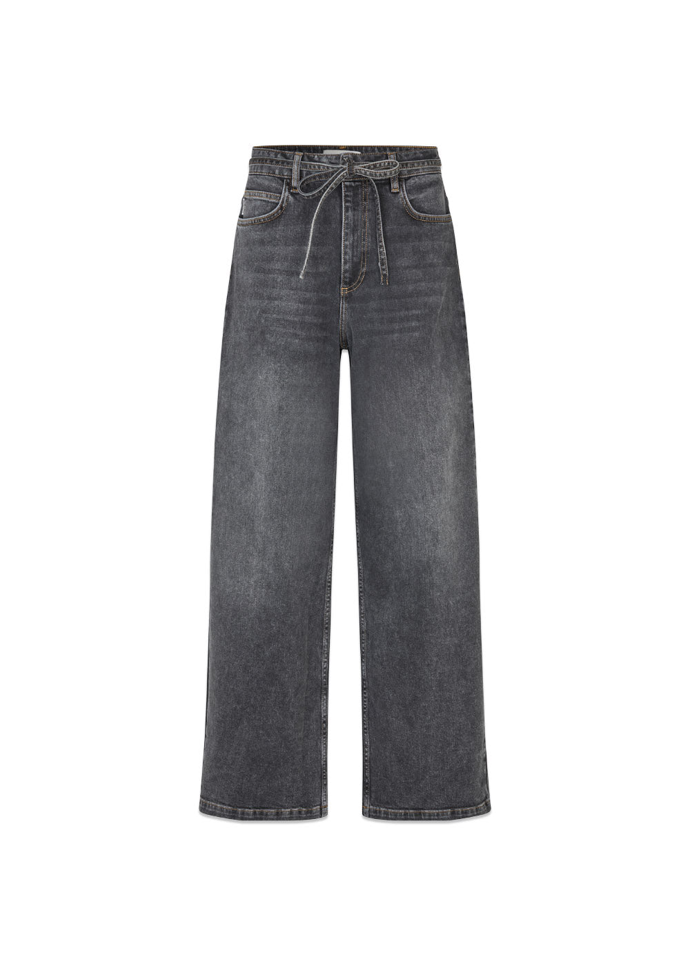 Isoldemd solid pants - Black Wash-Jeans-Modström-Butler Loftet