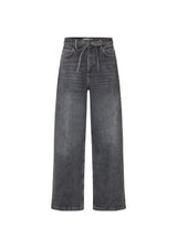 Isoldemd solid pants - Black Wash-Jeans-Modström-Butler Loftet