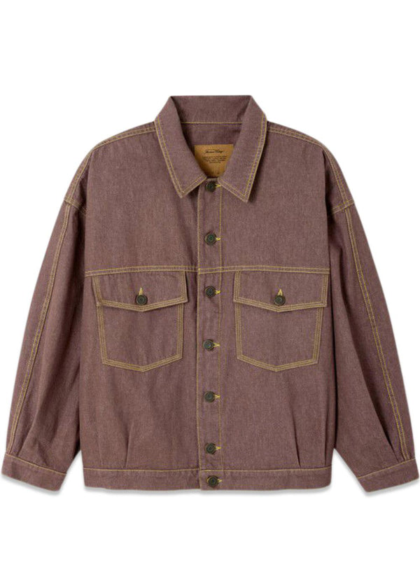 JACKET GREZBAY - Mocha-Outerwear-American Vintage-Butler Loftet