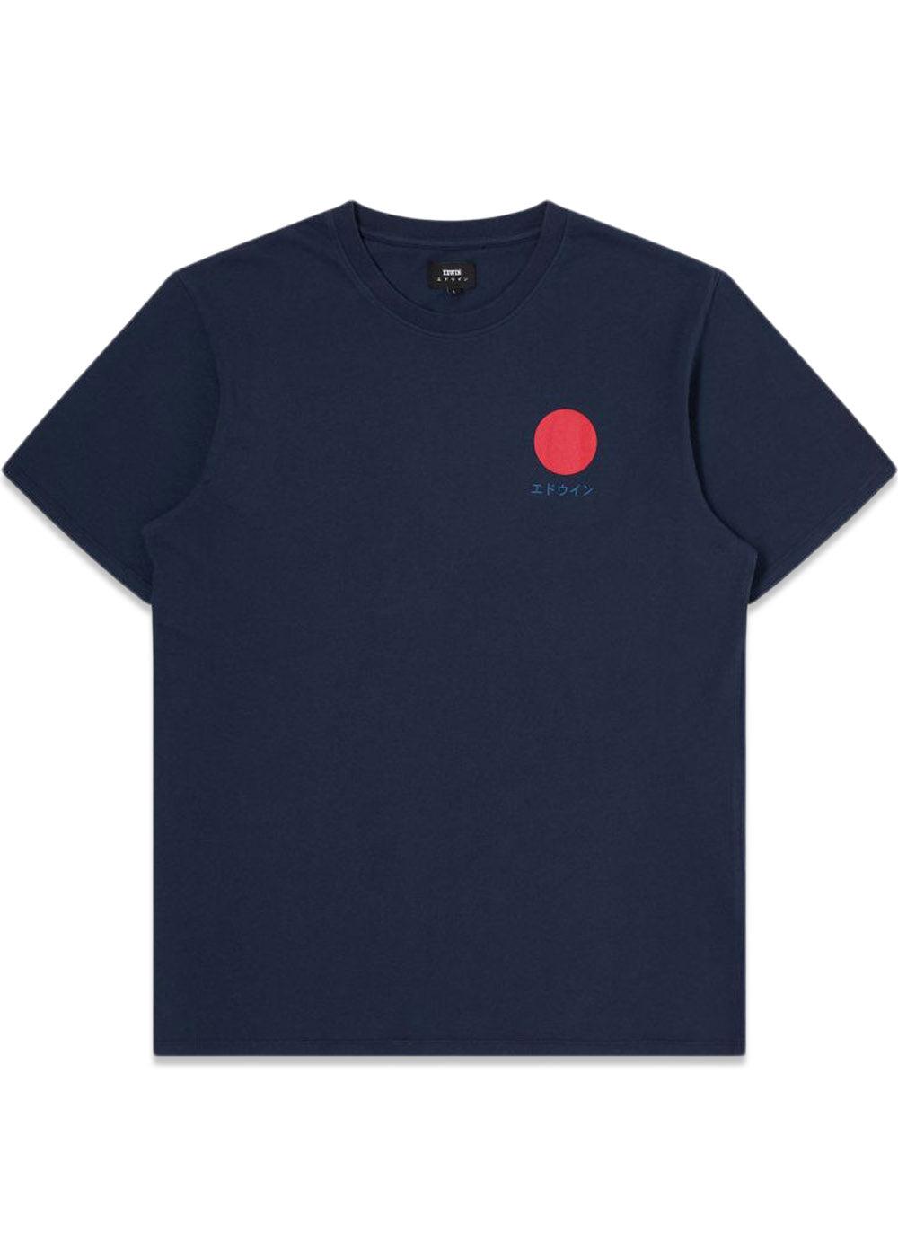 JAPANESE SUN T-SHIRT - NAVY BLAZER