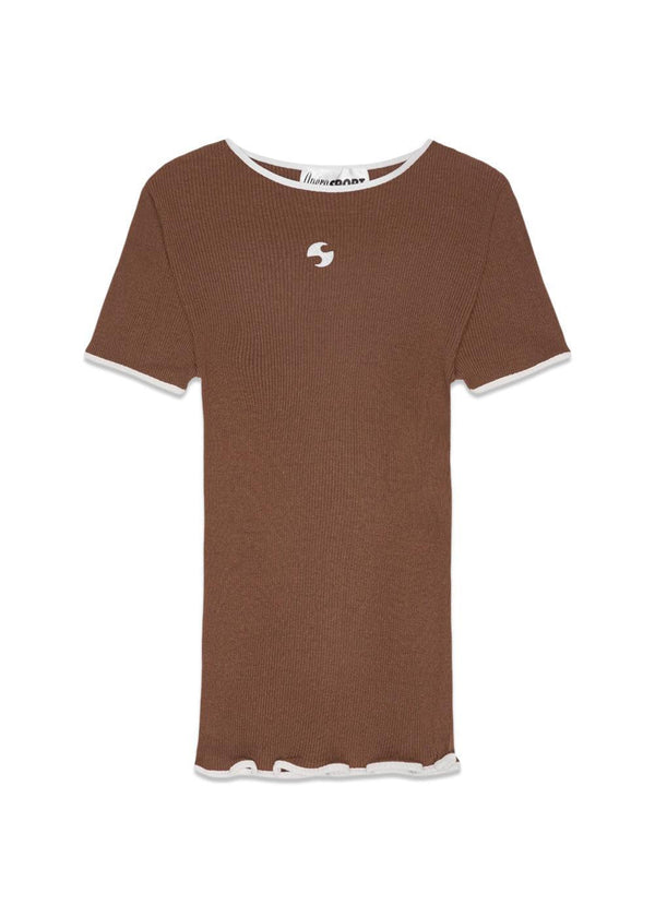 JAYA SEAMLESS TOP - Brown-Top-OpéraSPORT-Butler Loftet
