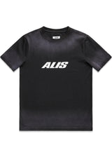 JERON ESSENTIAL T-SHIRT W/ LOGO - Faded Black-T-shirts-ALIS-Butler Loftet