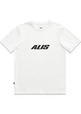 JERON ESSENTIAL T-SHIRT W/ LOGO - Solid White-T-shirts-ALIS-Butler Loftet