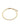 JOANNA flat snake chain bracelet gold-plated - Gold Plated-Jewellery-Pilgrim-Butler Loftet