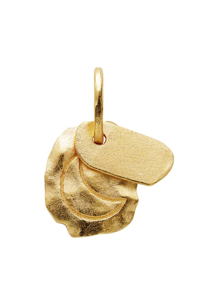 Maanestens Jamie Pendant - Sterling Silver (925) Gold Plated. Køb halskæder her.