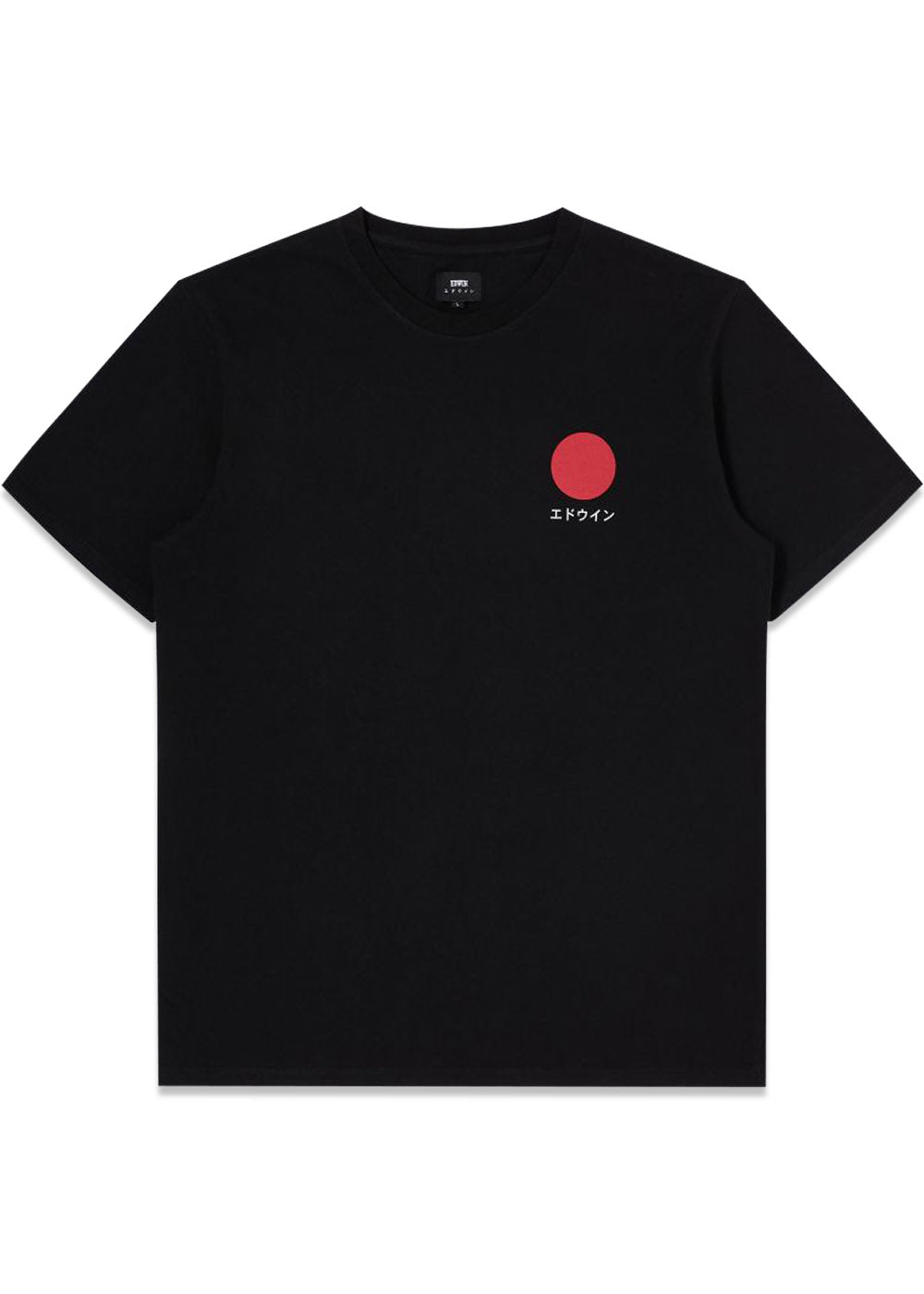 Japanese Sun T-Shirt - Black-T-shirts-Edwin-Butler Loftet