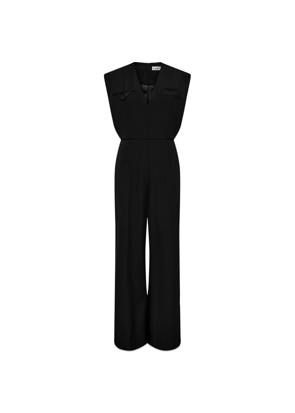 Jazzy Jump Suit - Black-Pants-HAUTE L’AMITIÉ-Butler Loftet