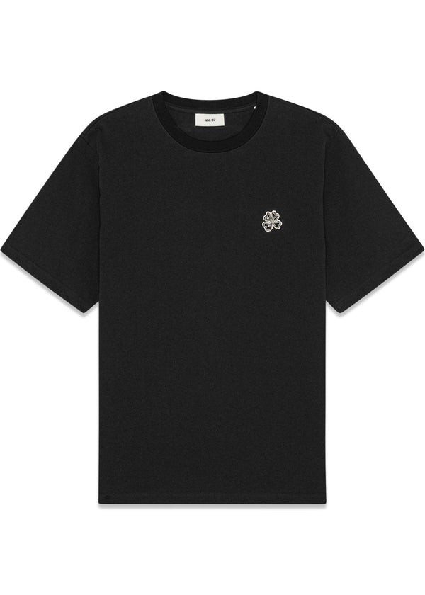 Jett SS Embro 30026 - Black-T-shirts-Nn. 07-Butler Loftet