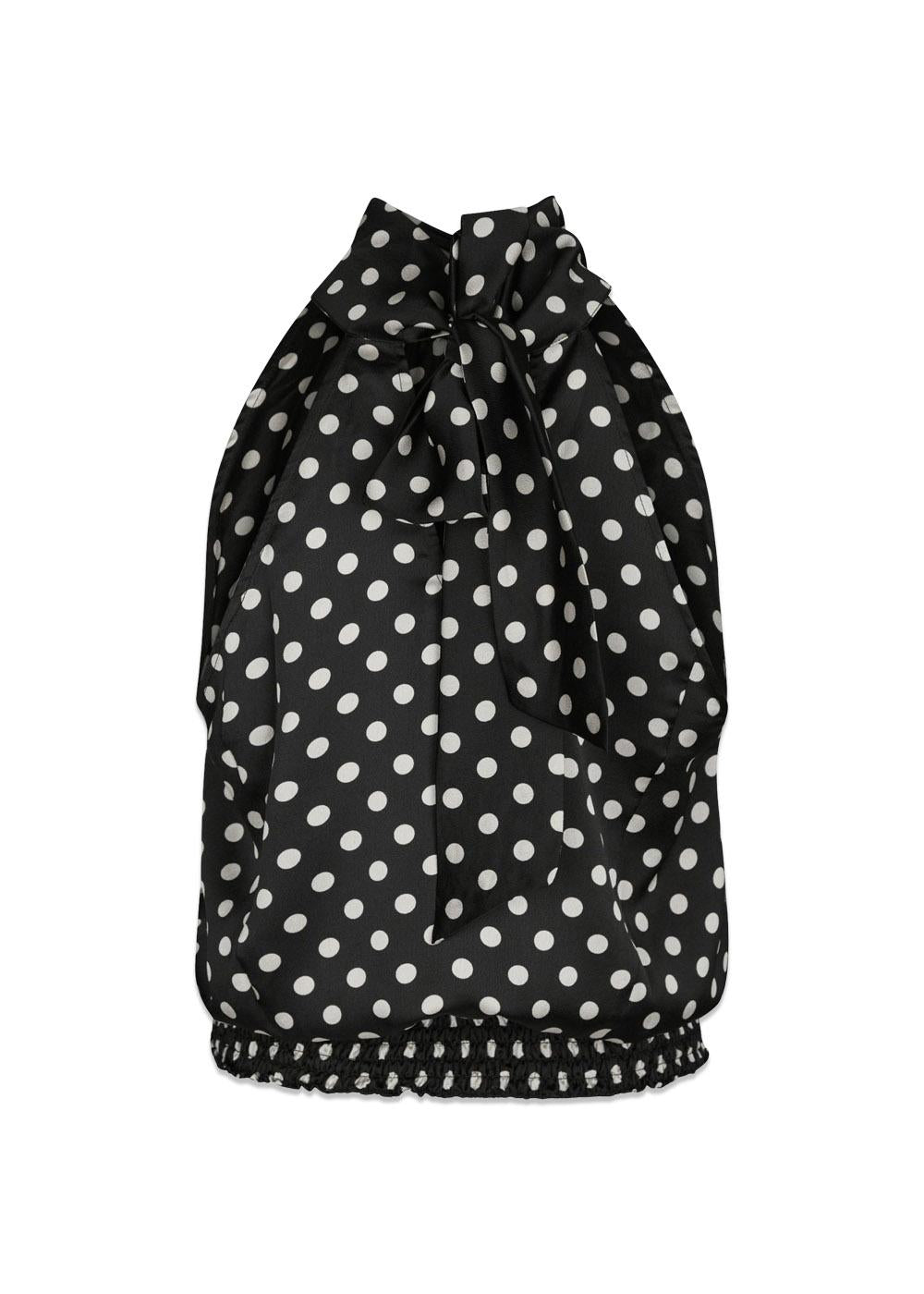 Jos Dot Top - Black-Top-Neo Noir-Butler Loftet