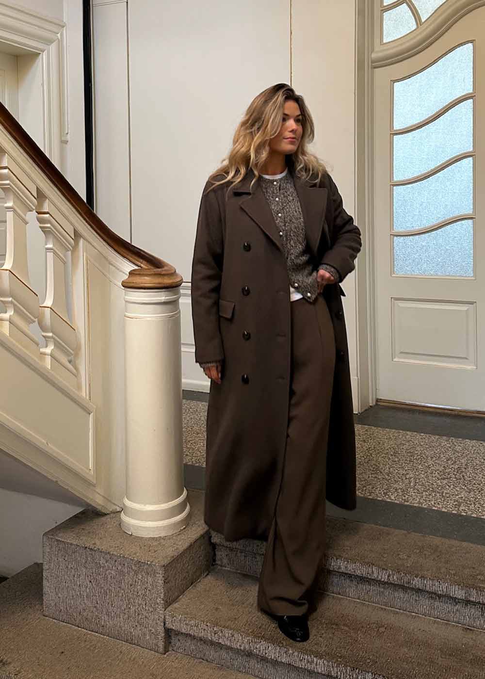 JuniperMD coat - Espresso