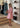 KIMONO MINI DRESS - Rose Pinstripe-Dress-Stine Goya-Butler Loftet