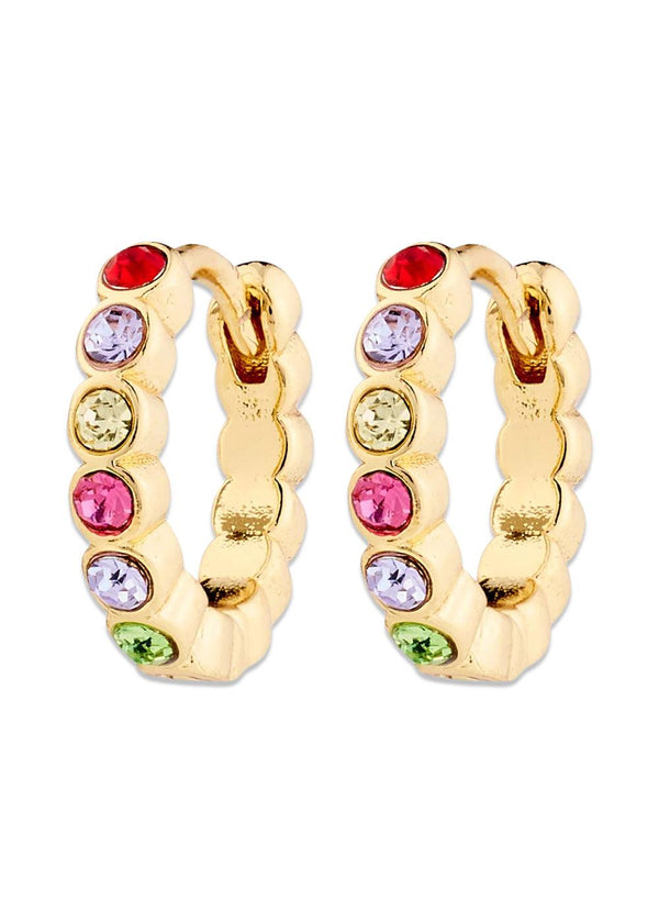 KLEOPRATRA earrings gold-plated - Gold Plated-Jewellery-Pilgrim-Butler Loftet