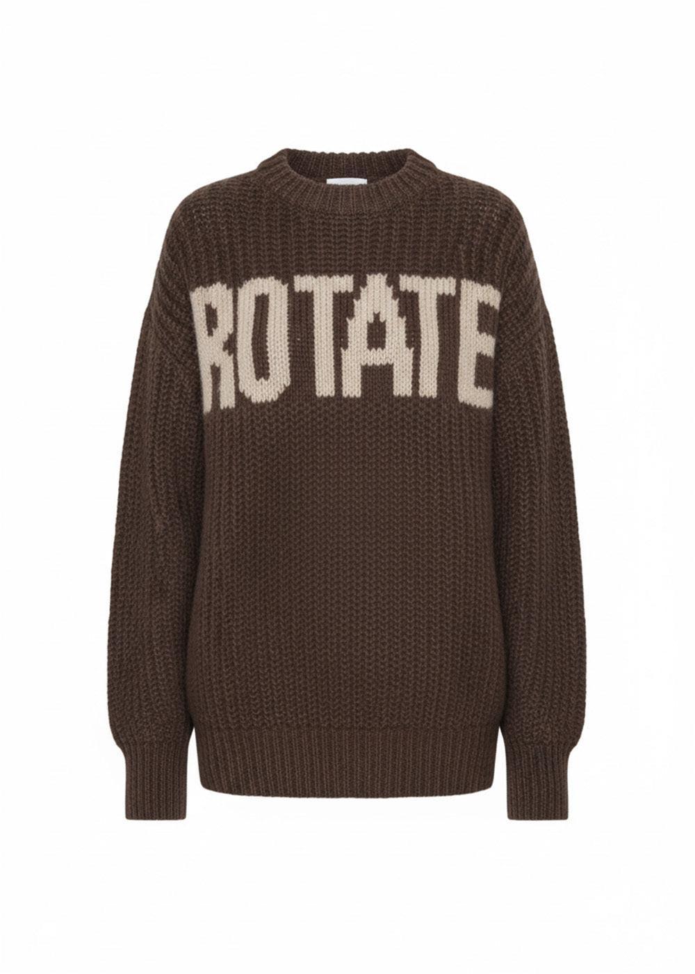 KNITTED LOGO SWEATER - Molé-Knitwear-Rotate-Butler Loftet
