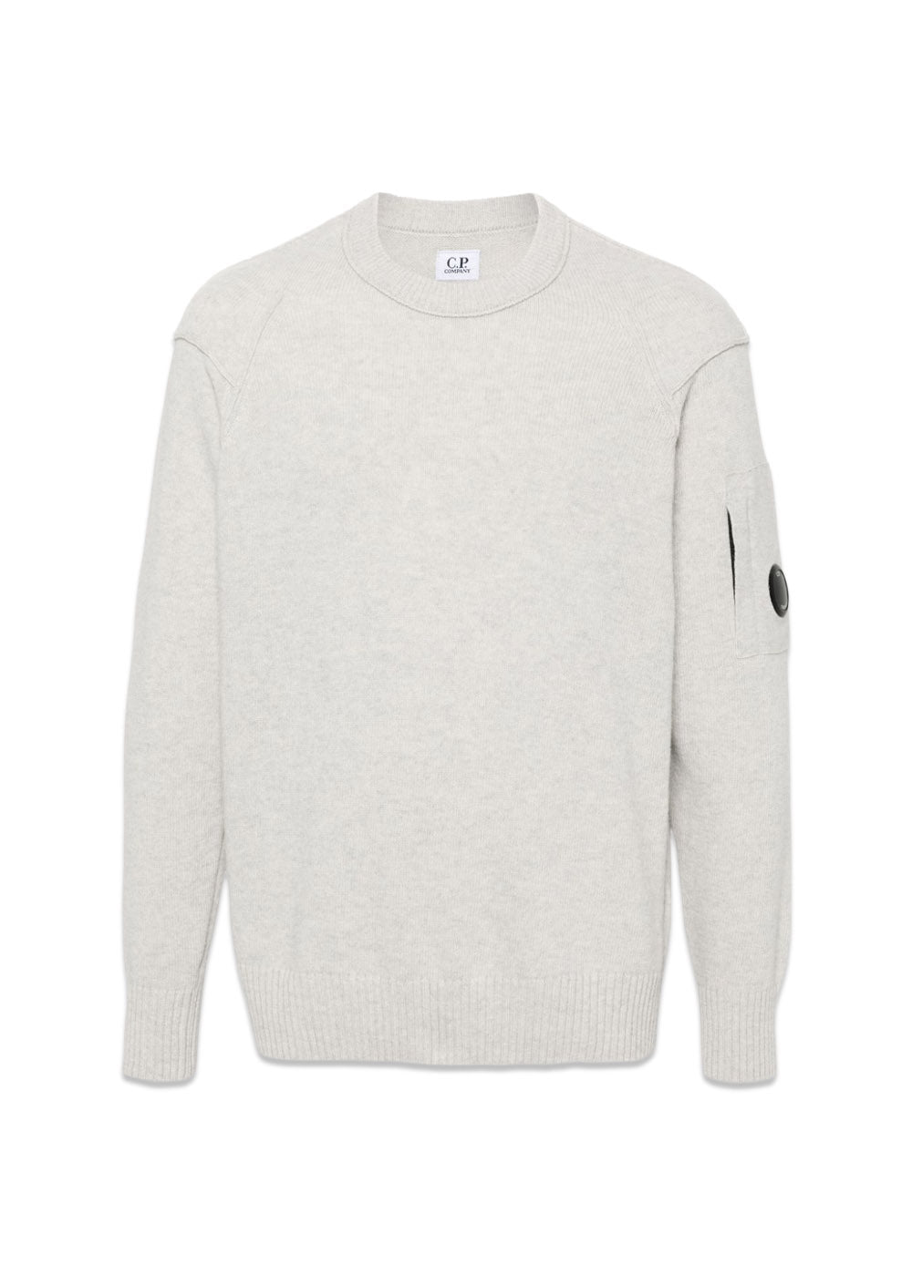 KNITWEAR CREW NECK - Grey Melange