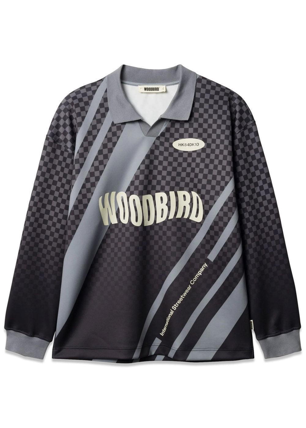 Kai L/S Sport Tee - Black-T-shirts-Woodbird-Butler Loftet