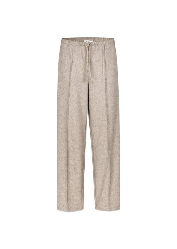 KalemMD pants - Beige Melange-Pants-Modström-Butler Loftet