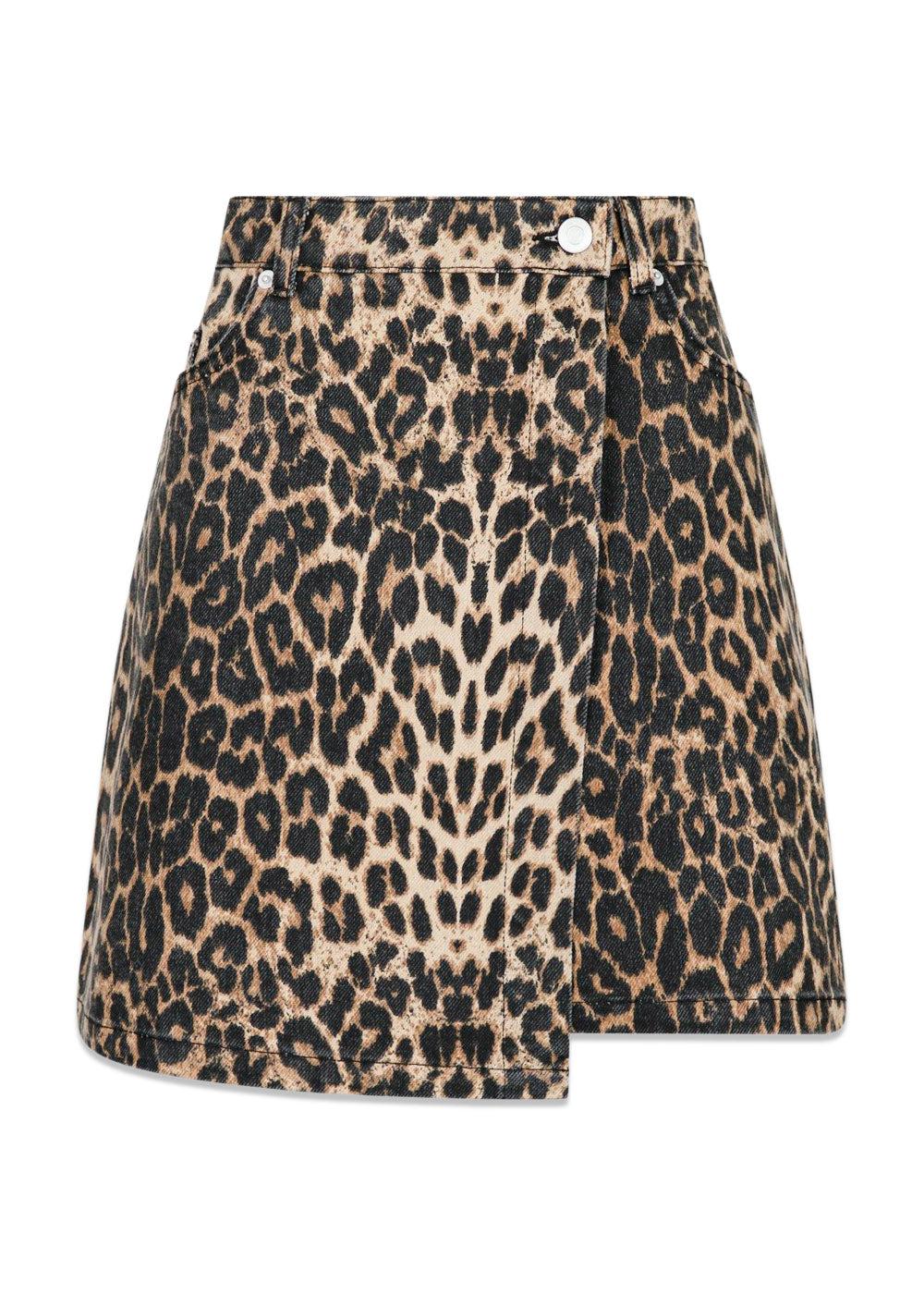 Kendra Leopard Skirt - Leopard