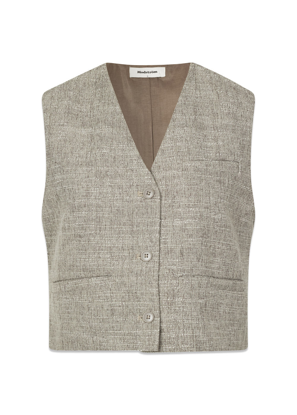 KieraMD vest - Grey Melange