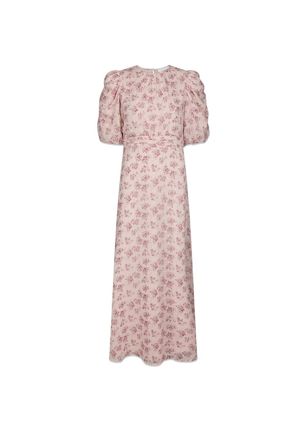 Kikka Chiffon Flower Dress - Rose-Dress-Neo Noir-Butler Loftet