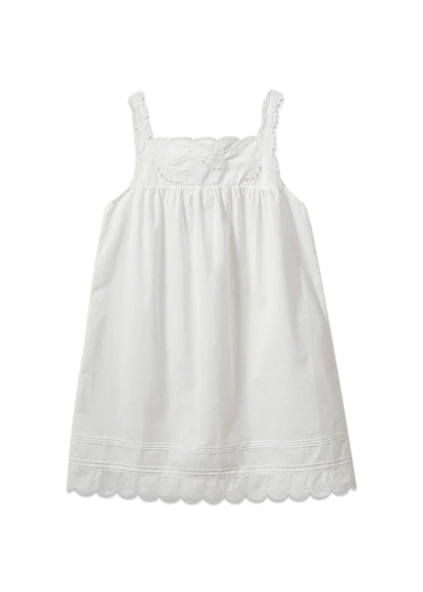 Kirsten Babydoll Dress - White-Dress-The Garment-Butler Loftet