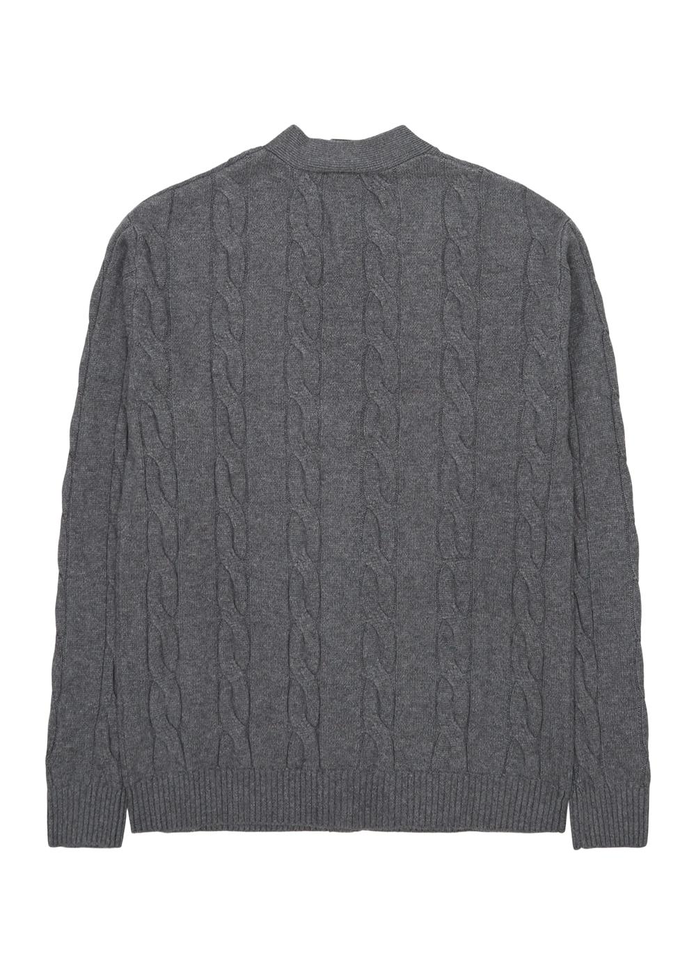 Knit Cardigan NEYYAN - Grey-Knitwear-New Era-Butler Loftet