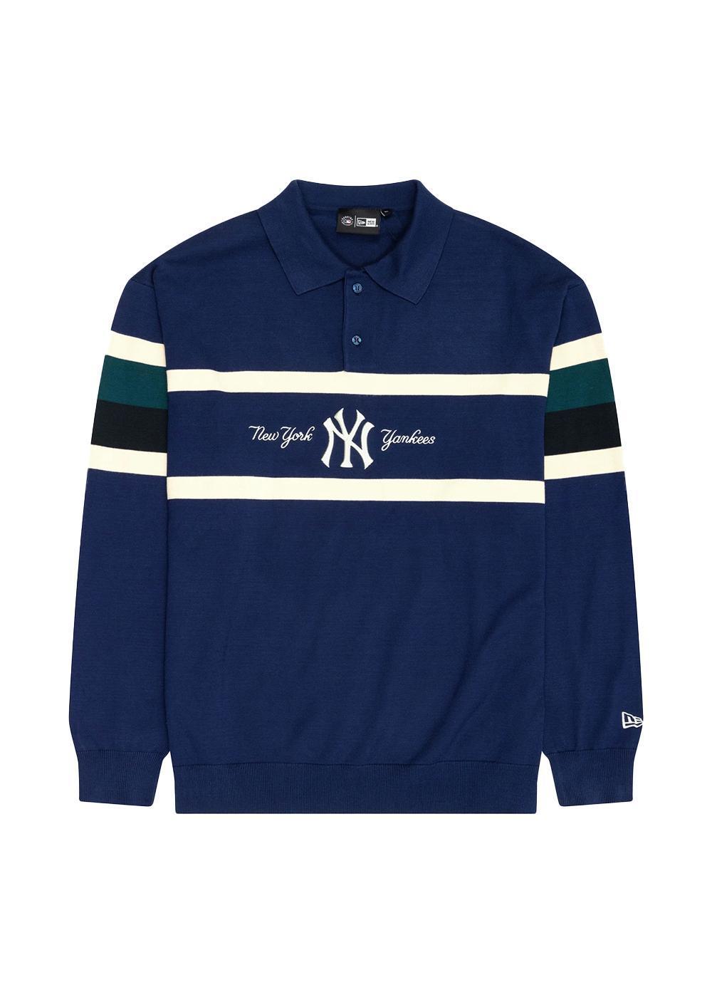 Knit Rugby NEYYAN - Navy-Sweatshirts-New Era-Butler Loftet