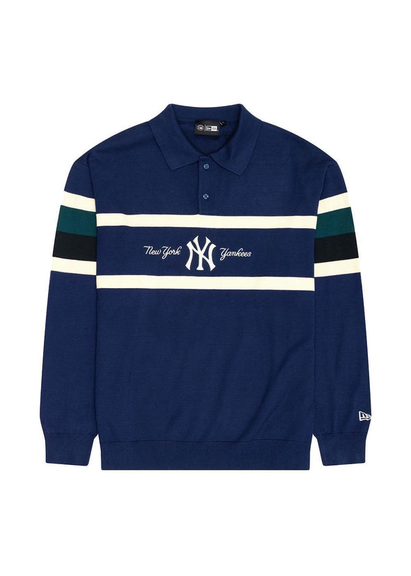 Knit Rugby NEYYAN - Navy-Sweatshirts-New Era-Butler Loftet