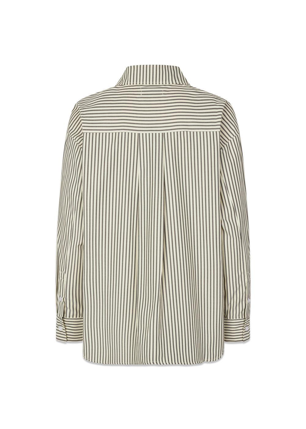 KoraMD LS shirt - Delicate Black Stripe-Shirts-Modström-Butler Loftet