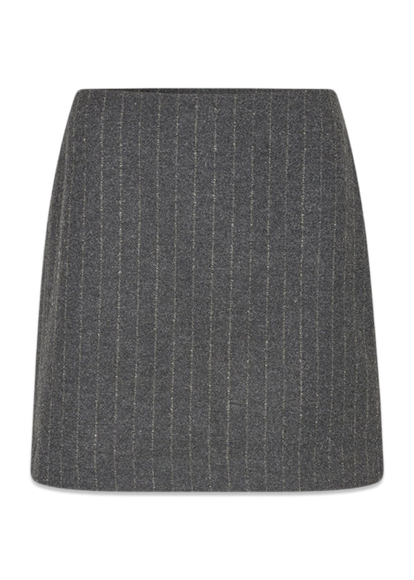 KristolMD skirt - Dark Grey Pinstripe