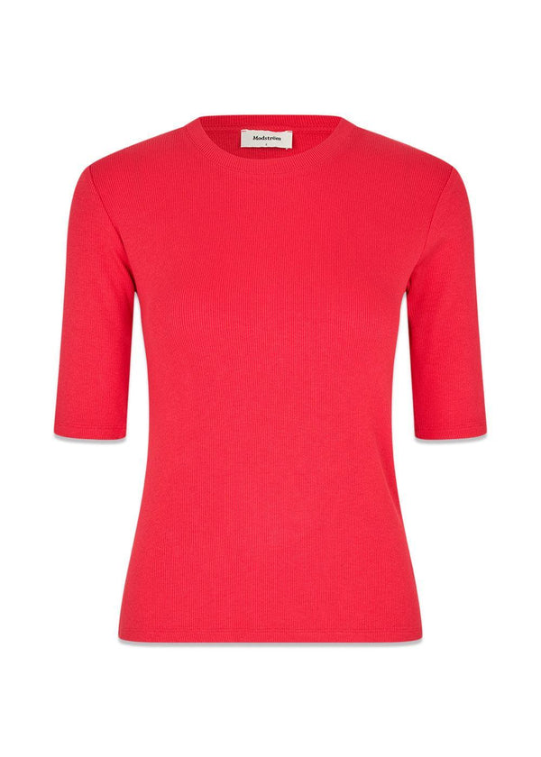 KrownMD o-neck t-shirt - Hibiscus-T-shirts-Modström-Butler Loftet