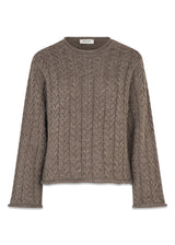 KurtisMD o-neck - Chocolate Chip-Knitwear-Modström-Butler Loftet