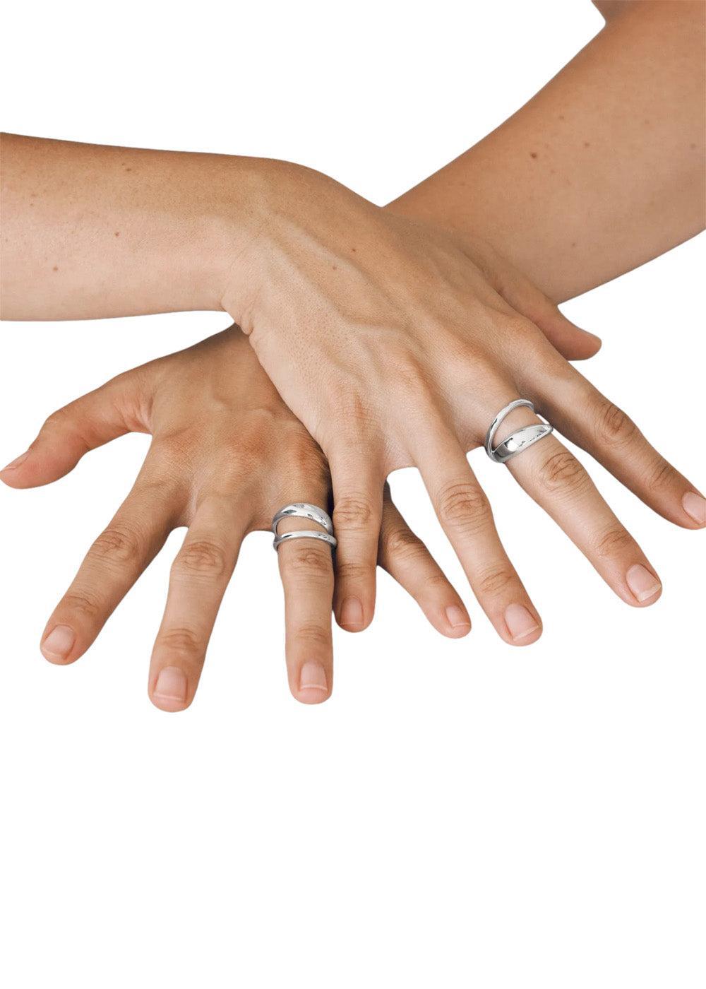 LOOP RING - Sterling Silver-Jewellery-TRINE TUXEN-Butler Loftet