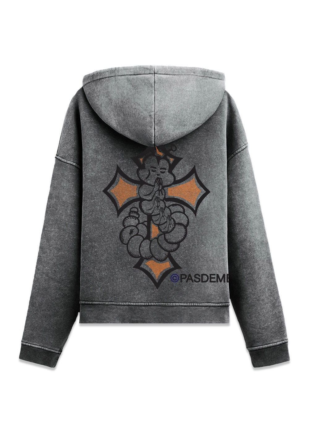 LORD HOODY - Vintage Grey-Hoodies-Pas de Mer-Butler Loftet