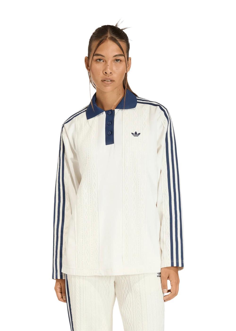 LS JERSEY - Off White-Blouses-Adidas Originals-Butler Loftet