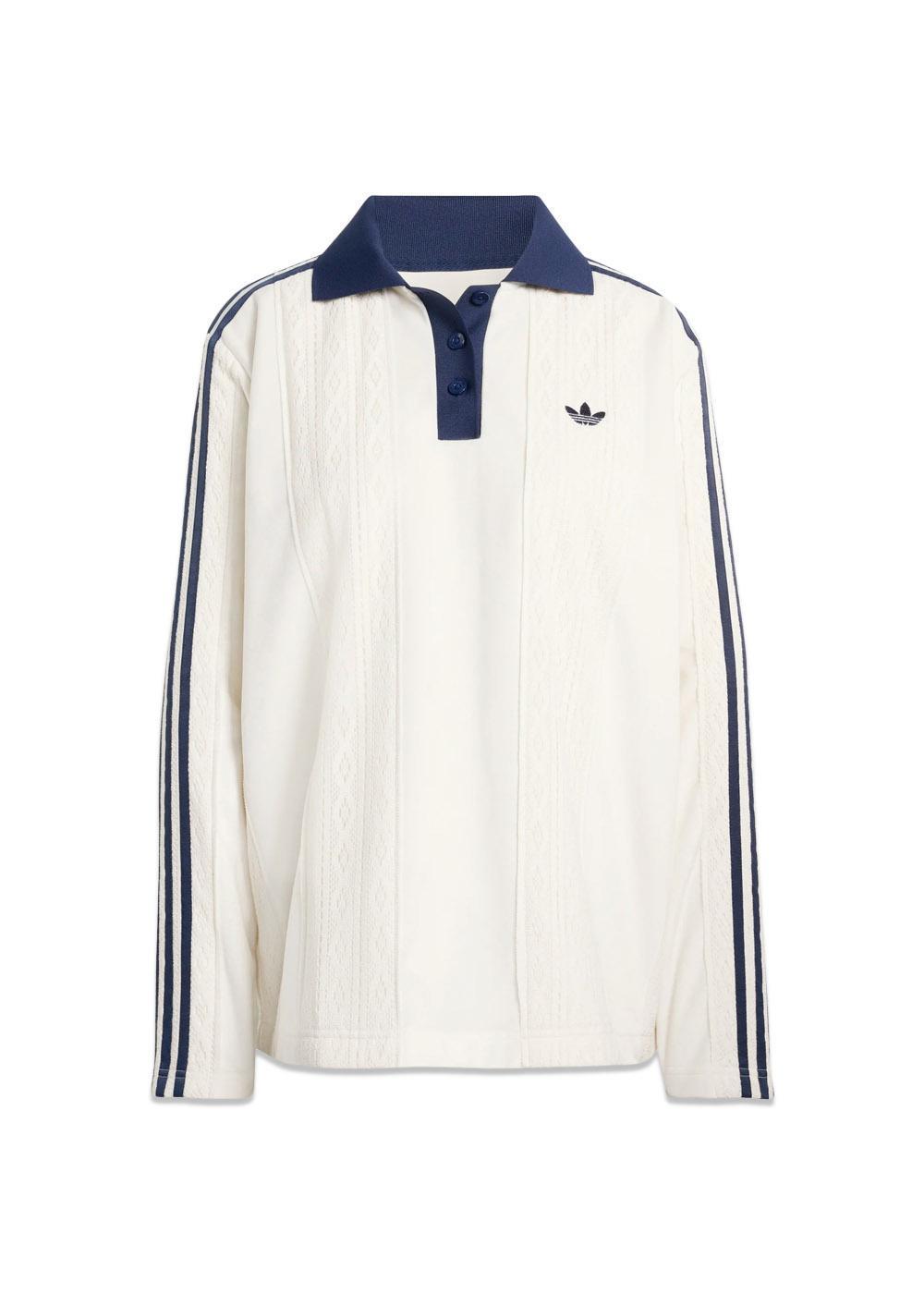 LS JERSEY - Off White-Blouses-Adidas Originals-Butler Loftet