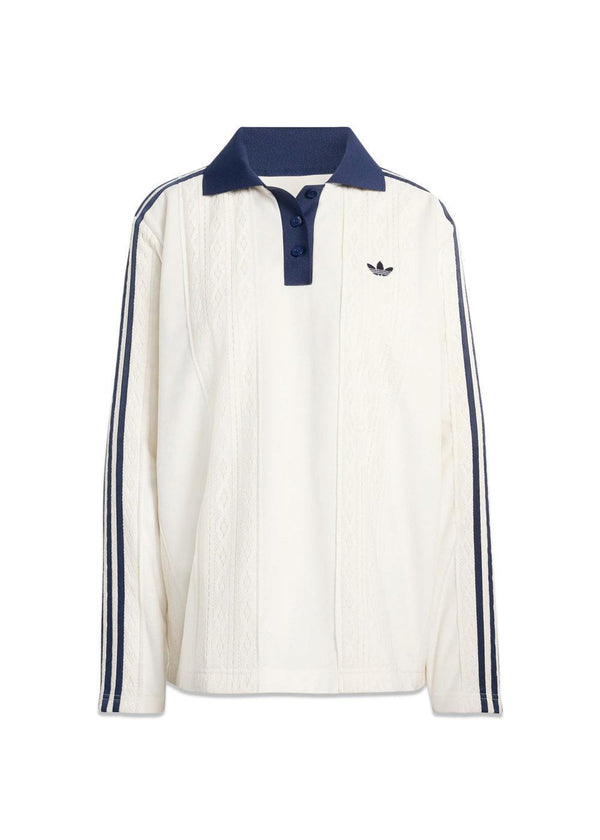 LS JERSEY - Off White-Blouses-Adidas Originals-Butler Loftet