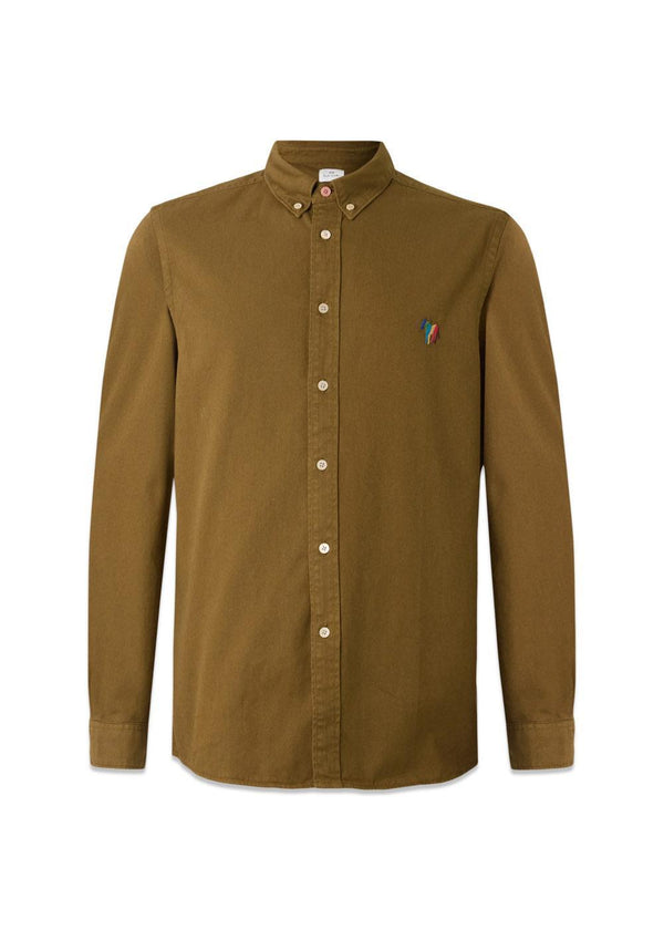 LS Regular Fit Shirt BD - Brown-Shirts-Paul Smith - PS-Butler Loftet