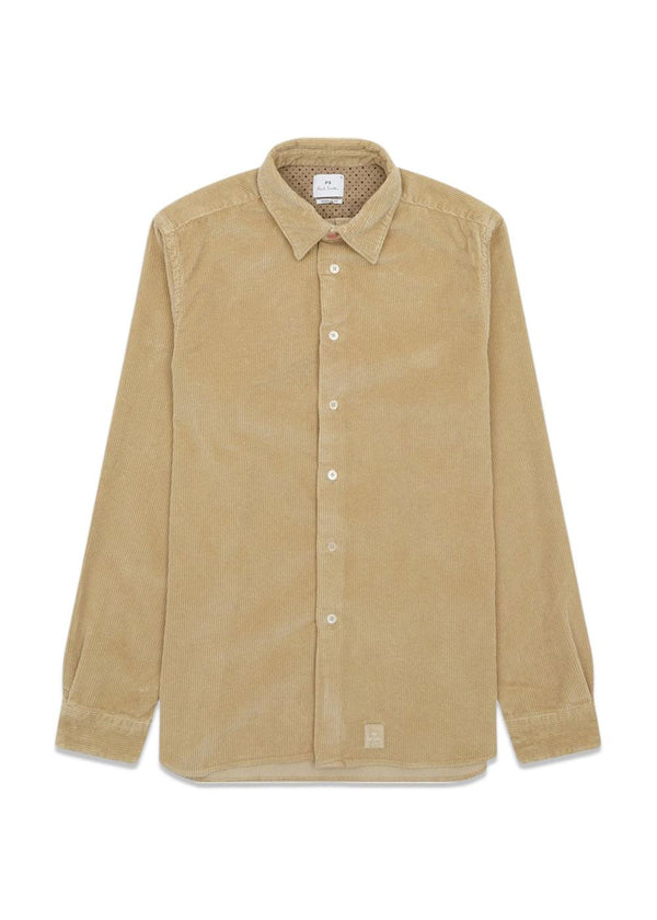 LS Regular Fit Shirt - Tan-Shirts-Paul Smith - PS-Butler Loftet