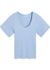 LUNAI - Blue Iris-T-shirts-By Malene Birger-Butler Loftet