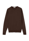 LUNDY PULLOVER CN LS - Truffle-Knitwear-John Smedley-Butler Loftet