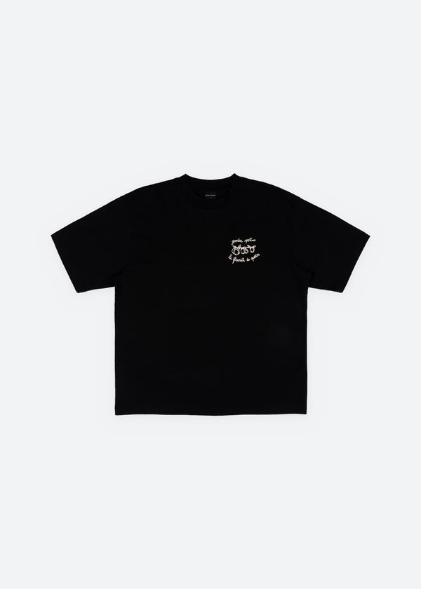 Le Fleuriste Tee - Black