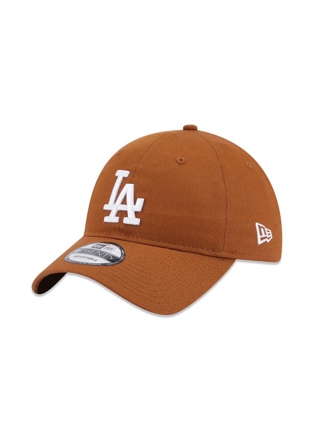 New Eras League Ess 9Twenty LA Adjustable - Khaki/White. Køb caps her.