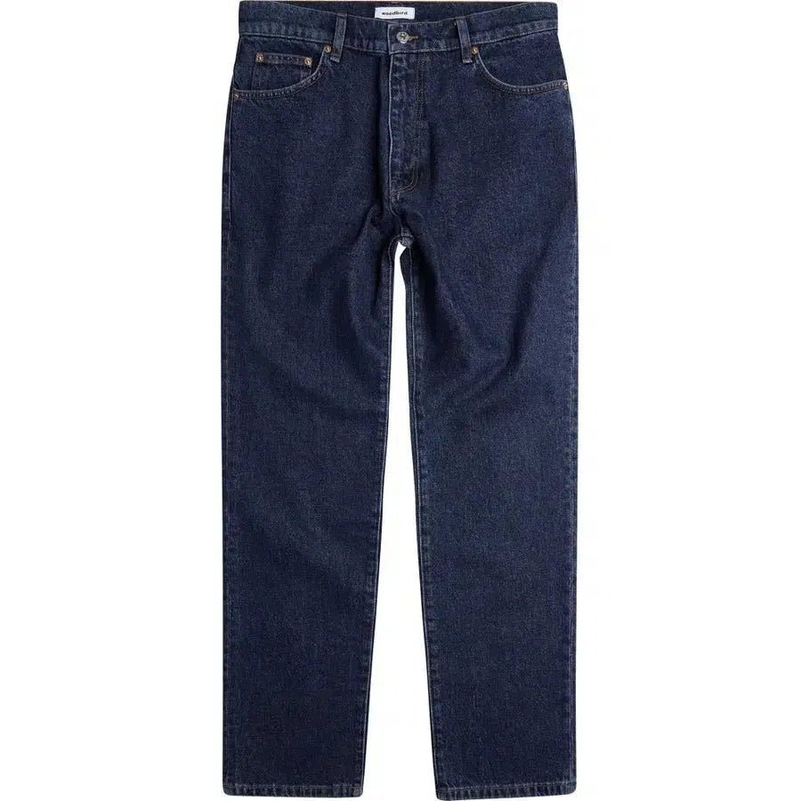 Woodbirds Leroy 90s Rinse Jeans - 90Sblue. Køb jeans her.